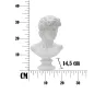 SCULTURA  ROMAN 21,5 14,5 34 cm